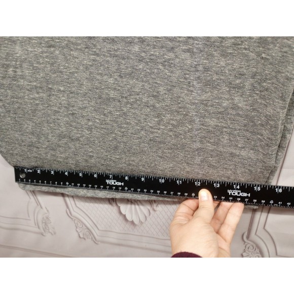 NWT LuLaRoe Dress SZ Medium Julia Style Sheath Casual Stretch Gray Yellow Trim - Picture 11 of 16